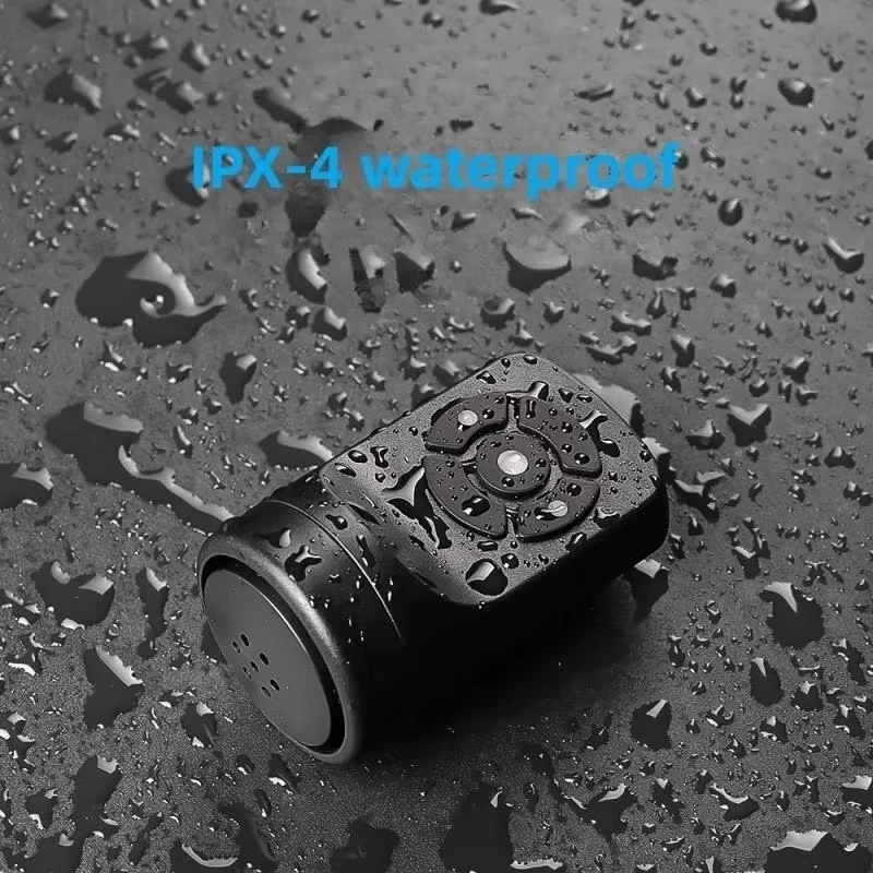 دراجة كهربائية القرن الأسود Abs Usb قابلة للشحن دراجة الدراجات جرس المتكلم دراجة معدات ركوب الخيل تحذير بصوت عال للغاية #2