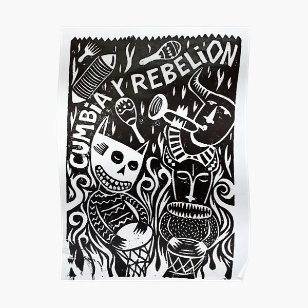 Cumbia And Rebellion Latin America  Poster Decor Funny Decoration Room Painting Picture Home Mural Modern Vintage Print No Frame