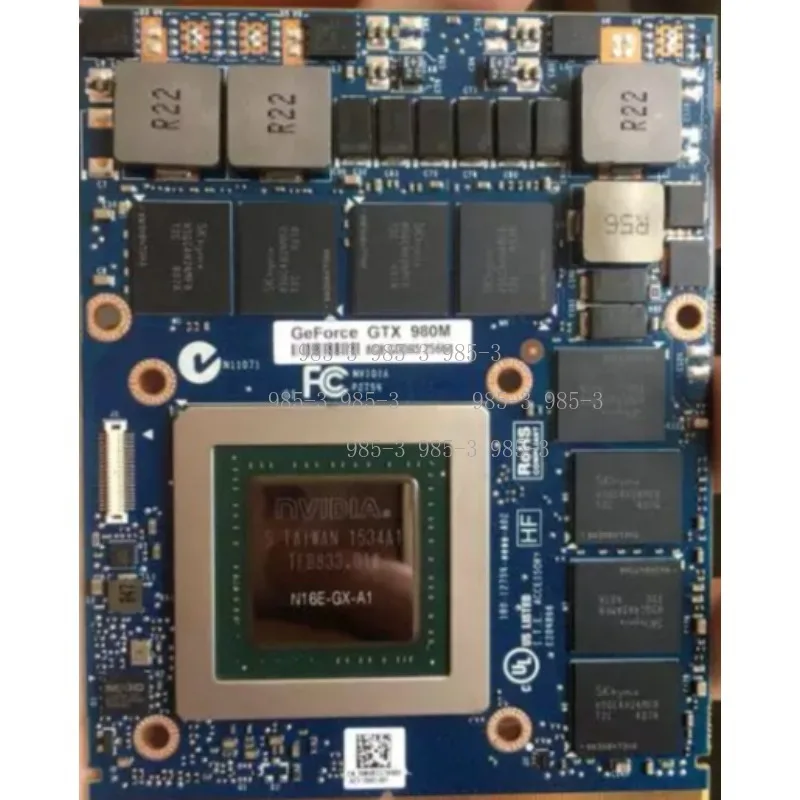 Used GTX1070M N17E-G2-A1 8GB GDDR5 Graphics Card, High Quality Laptop GPU Replacement for  Notebook Upgrade