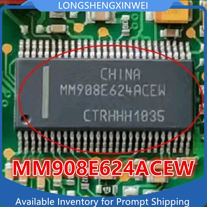 1PCS MM908E624ACEW SSOP54 Flash Microcontroller IC Chip New Original in Stock