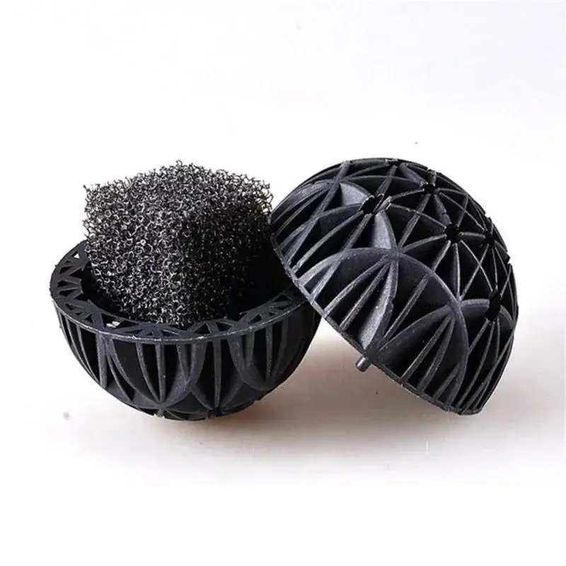 50Pcs 16mm Bio Balls Aquarium Filter Media Biochemical Filter Ball For Marine Fish Tank Pond Water Clean Filtration Accessory