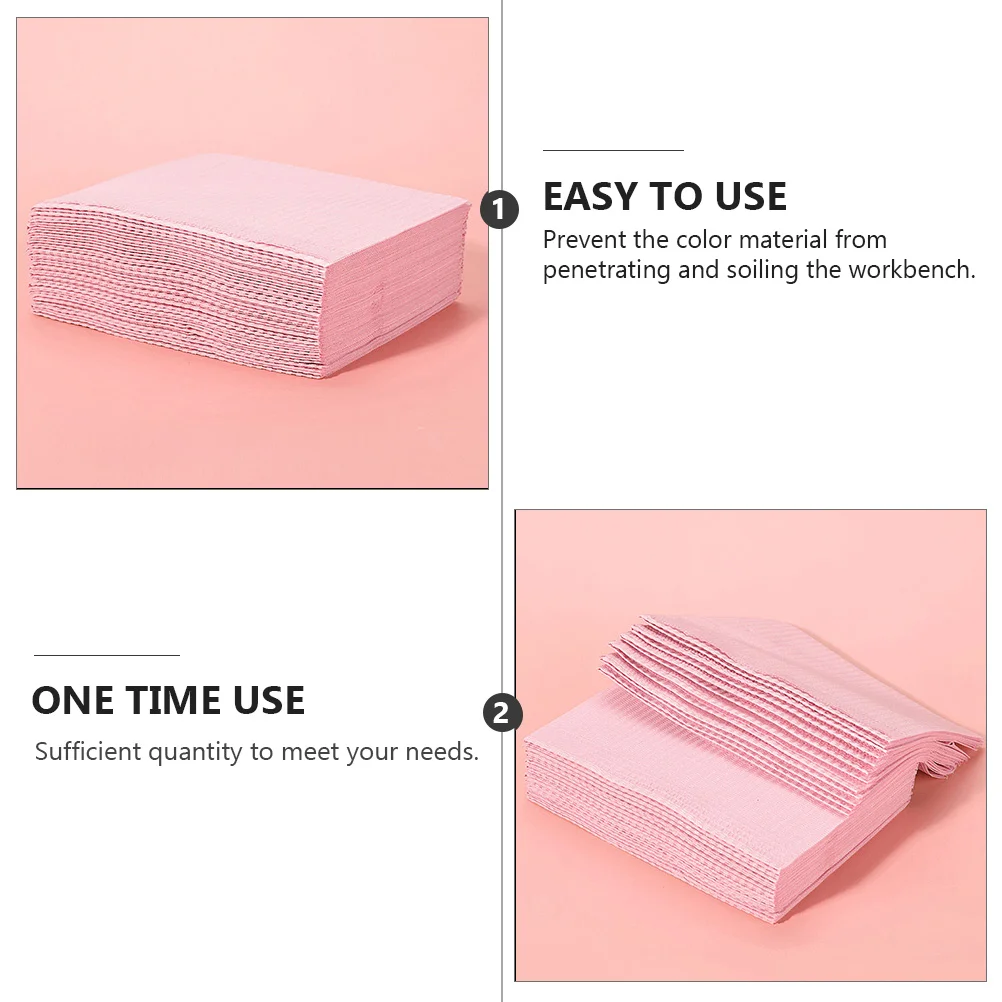 

40Pcs Waterproof Disposable Tattoos Table Mat Table Cover Protective Layer Absorbent Tattoos Supplies Clean Pad