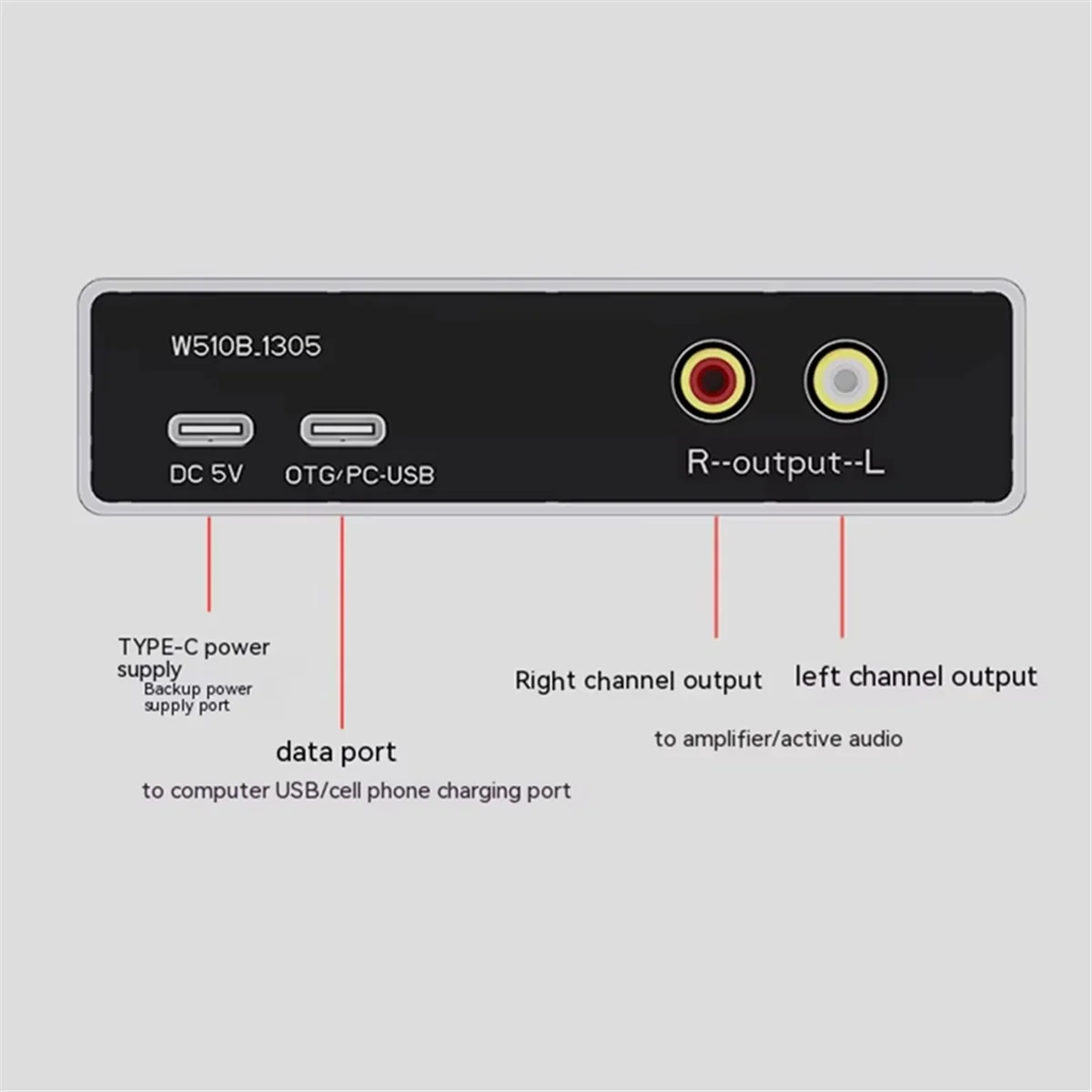 POP-lBluetooth amplificateur Audio décodeur ordinateur externe USB carte son décodage écouteur Wifi