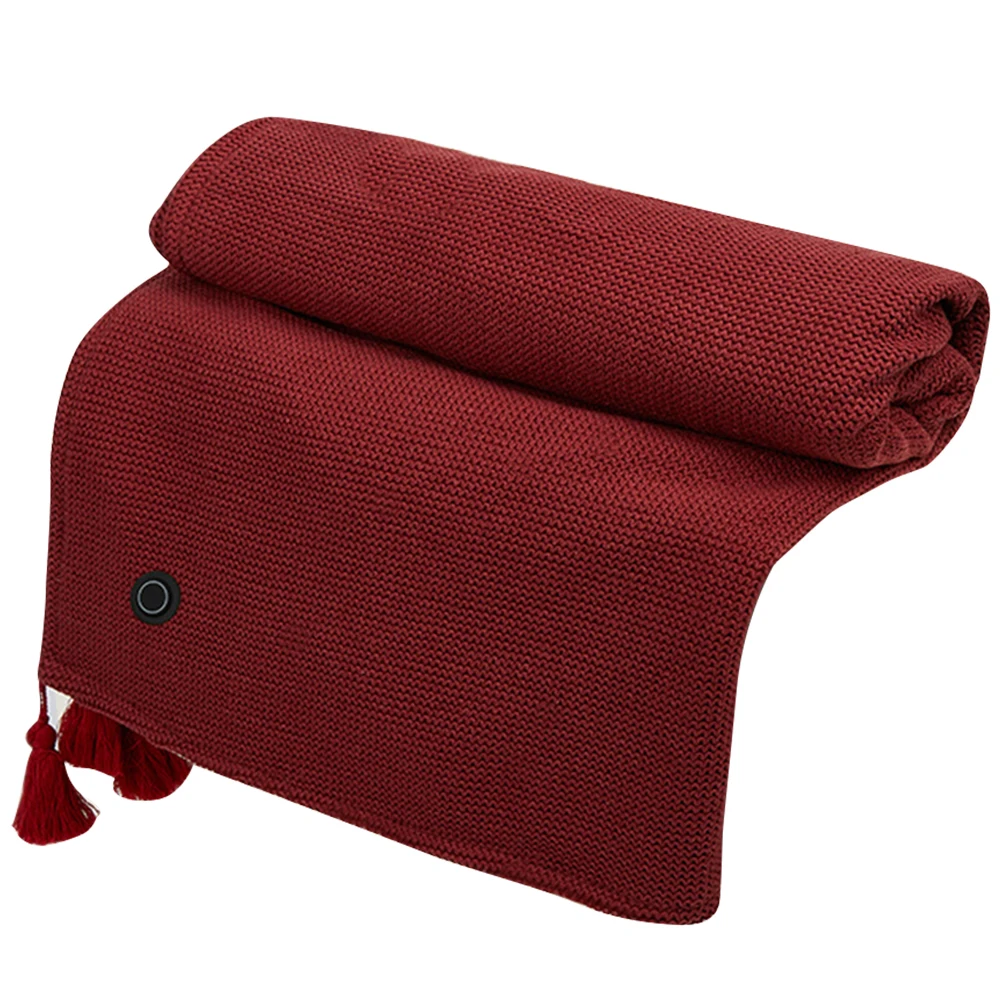 

Wearable USB Electric Heated Blanket Heating Electric Blanket Shawl Portable Body Warmer Blanket for Home Office
