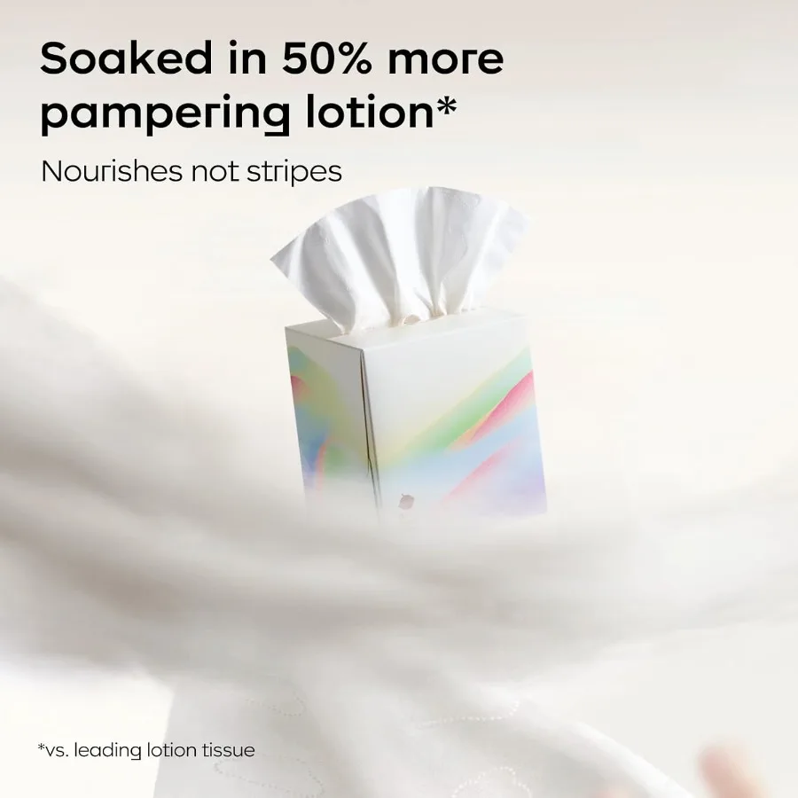 Lozione Tessuti per il viso Scatole da 8 cubi Materiali ipoallergenici a base di piante Pulisci e delicati Elementi essenziali per bambini 60 fazzoletti per scatola 5 strati per