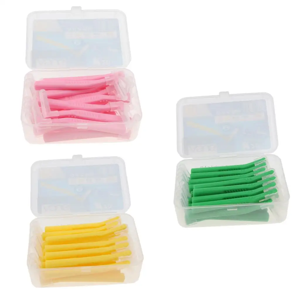 

20 Pieces Interdental Brush Toothpick Floss Teeth Cleaner Oral