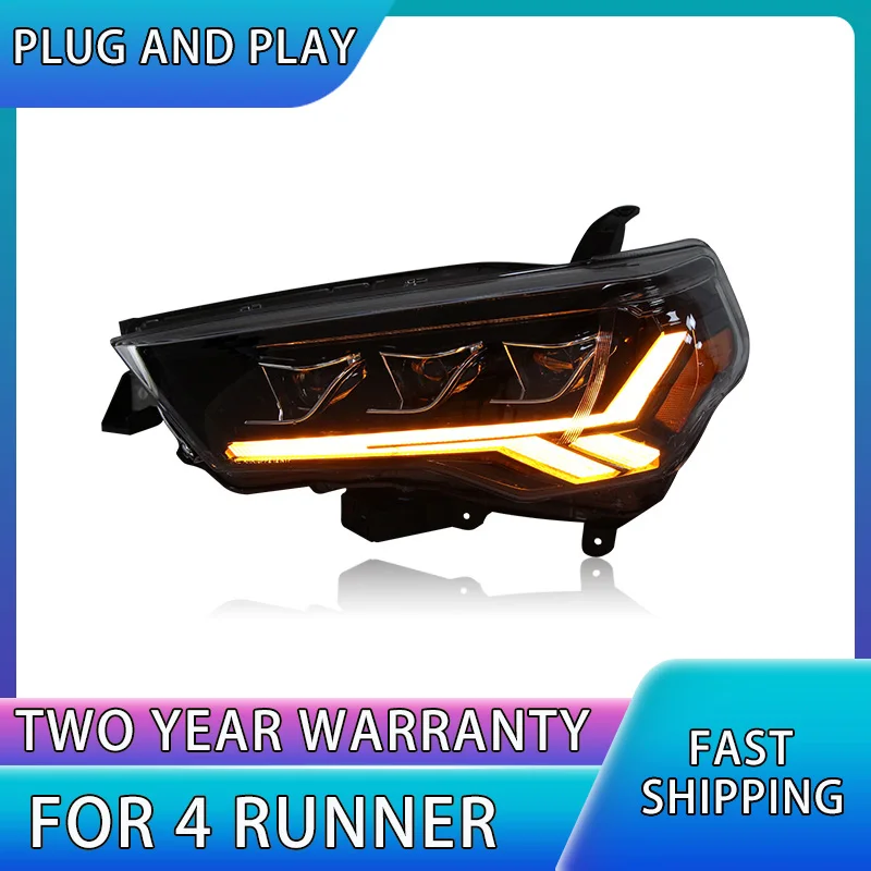 For Toyota 4Runner 2014 - 2020 4Runner Led Headlights Assembly Full LED Front Lights Car Lights