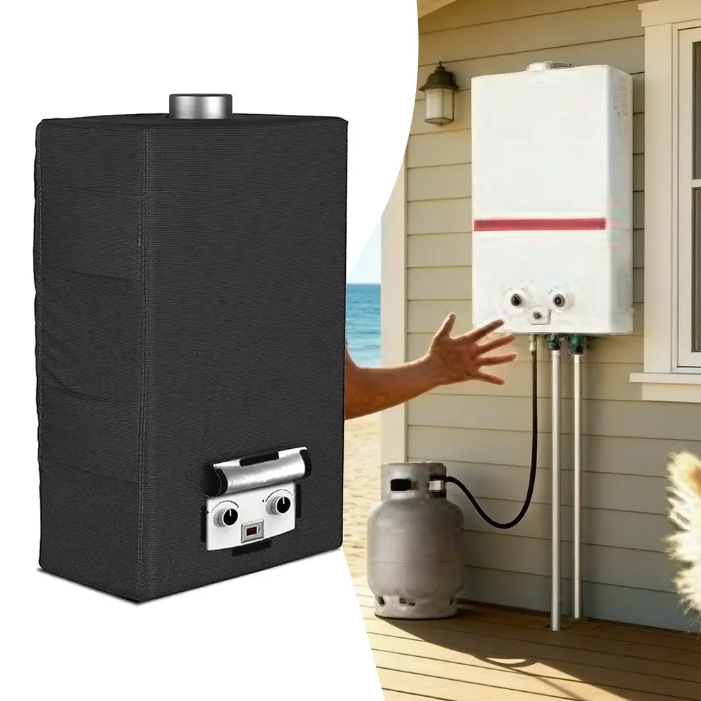 Portable Camping Water Heater Cover For 10L 2.64 GPM Tankless Unit Weatherproof Oxford Fabric Storage Bag With Air Vents