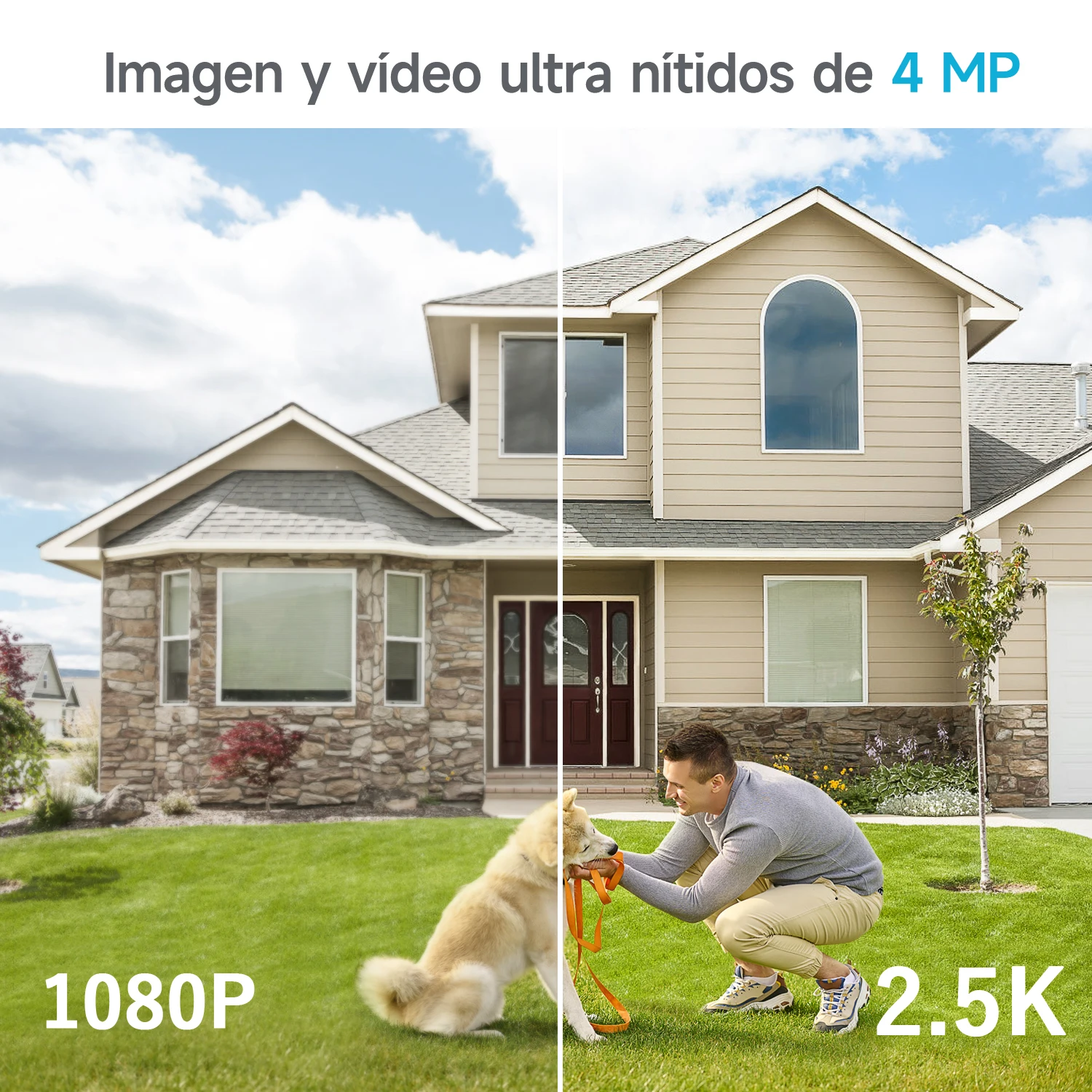 Imagem -04 - Xim 4mp Wifi Câmera Solar ao ar Livre sem Fio Pir Alarme de Movimento Mini Câmera de Armazenamento em Nuvem Áudio Bidirecional Vigilância de Visão Noturna