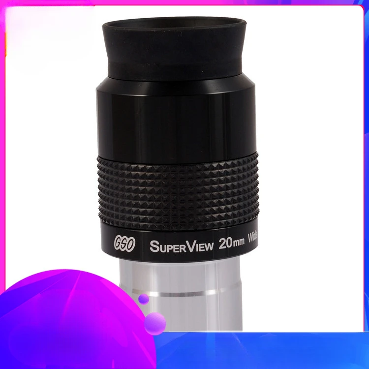 GSO 1.25 inch 20mm 68 degree wide-angle eyepiece astronomical telescope eyepiece professional astronomical telescope accessory