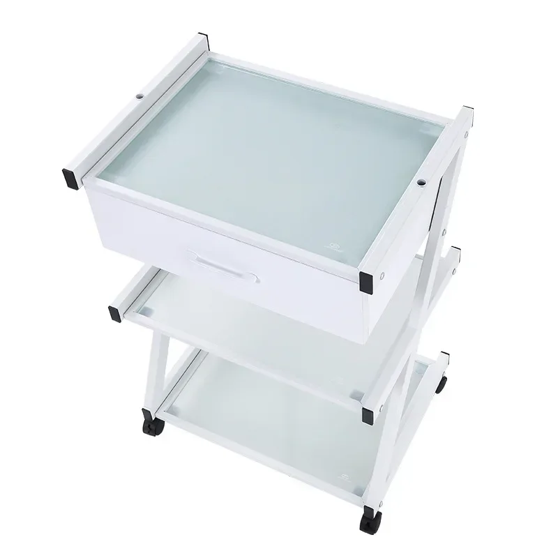 Cart Instrument Cart Multifunctional Tool Storage White Cart Furniture