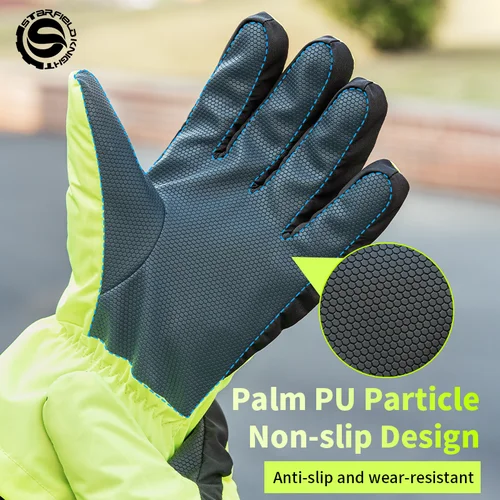 Imagen 2 del producto Invierno verano impermeable guantes cubierta impermeable antideslizante motocicleta ciclismo guantes a prueba de lluvia nuevos hombres mujeres equipo de equitación