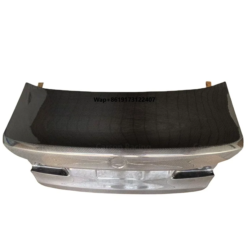 

5 Series M5 F90 G30 G38 Dry Carbon Fiber Body Kit Rear Bumper Guard Tail Gate Trunk Lid Cover Parts Replacement Car Spoilers