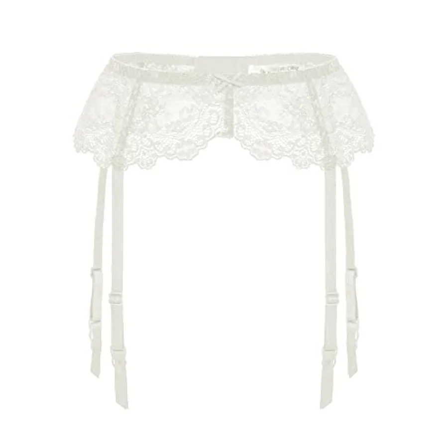 

Women Lace Garter Belt Sexy Suspender Belts for Thigh High Stockings