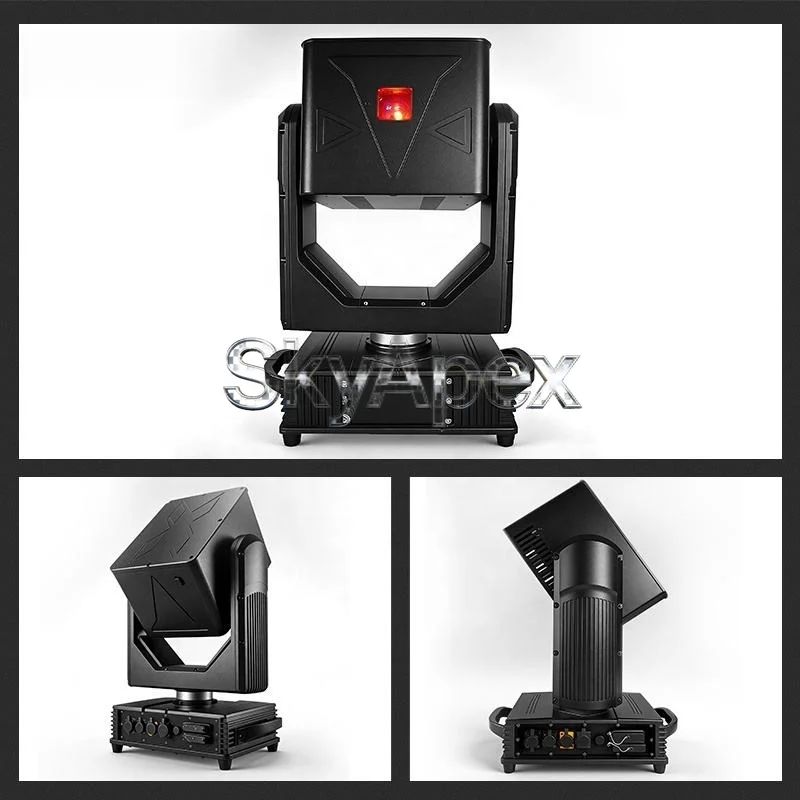 Full Protection 30W Animation Laser Light Outdoor Landmark Light For Rooftop Hotel Scenic Area Stage Lighting