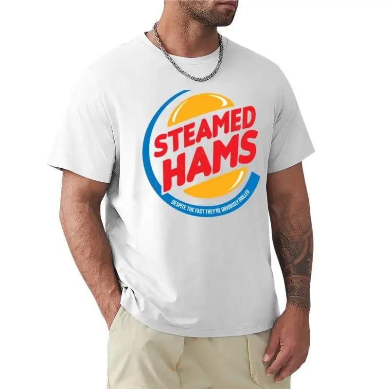 man summer t-shirt for boys Steamed Hams T-Shirt man clothes blank t shirts mens t shirt new men cotton tshirt