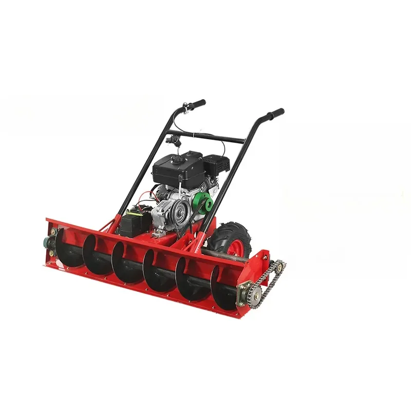 Hand Push Snow Sweeper, Spiral Small Snow Removal Equipment, Residential Snow Removal Machine