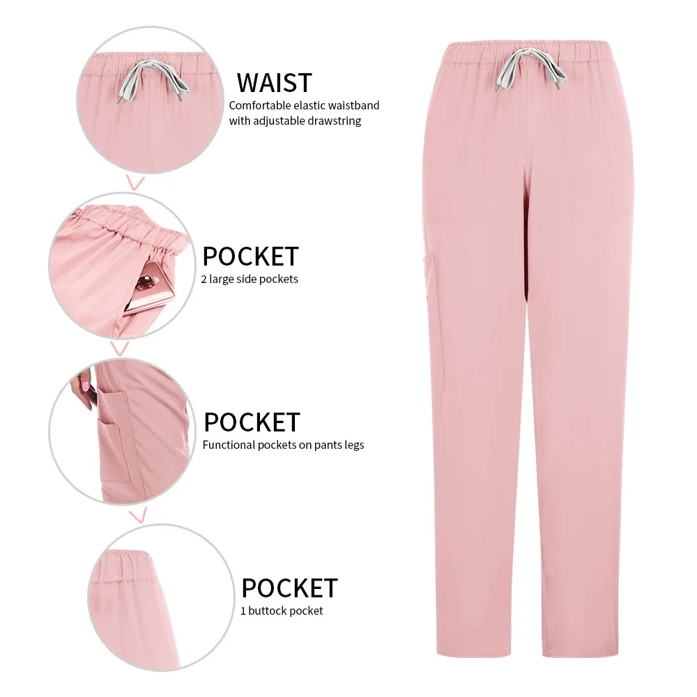 Venta al por mayor de suministros médicos, traje de cirugía Dental para enfermera, ropa de trabajo, uniforme médico para quirófano, conjunto de gomas de trabajo para Hospital