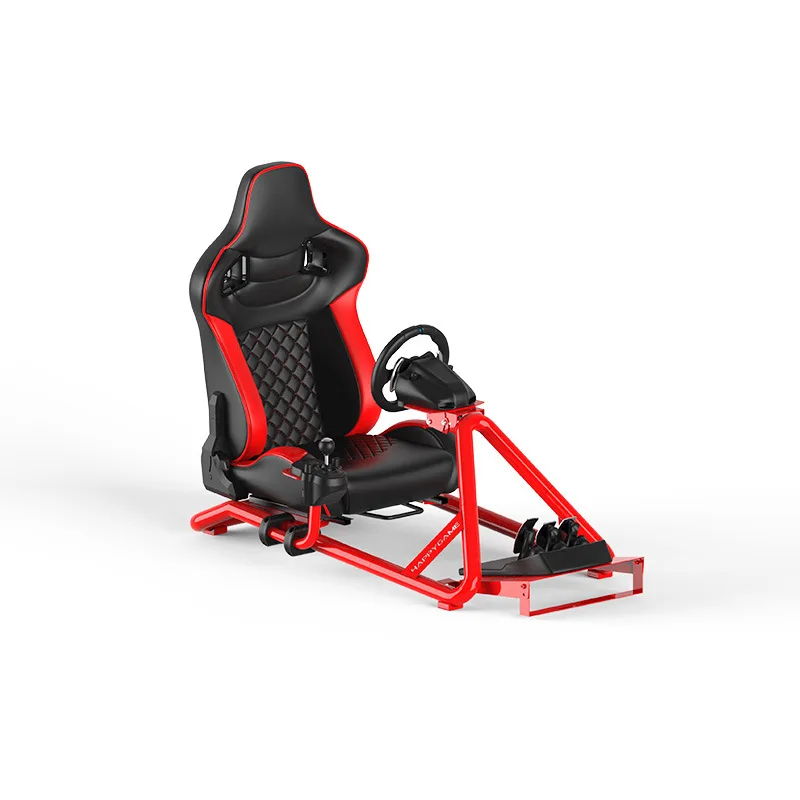 Racing simulator stand direct drive steering wheel stand bucket seat racing game stand