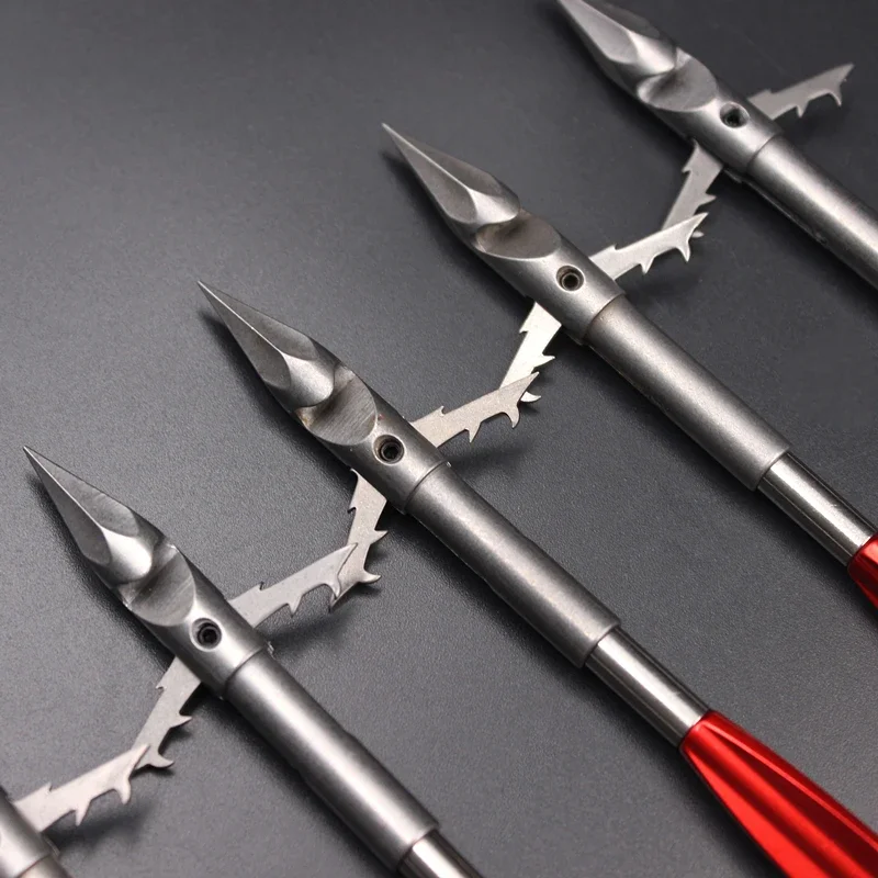 

1pcs High Quality Brand New Stainless Steel Fish Dart with Red Tail Outdoor Competitive Shooting Game Bullet Darts Detachable