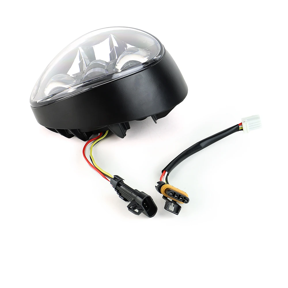 Motorcycle LED Headlight Assembly Front Lamps With High Low Beams For Harley Davidson Softail 114 FXBR FXBRS Breakout view 4