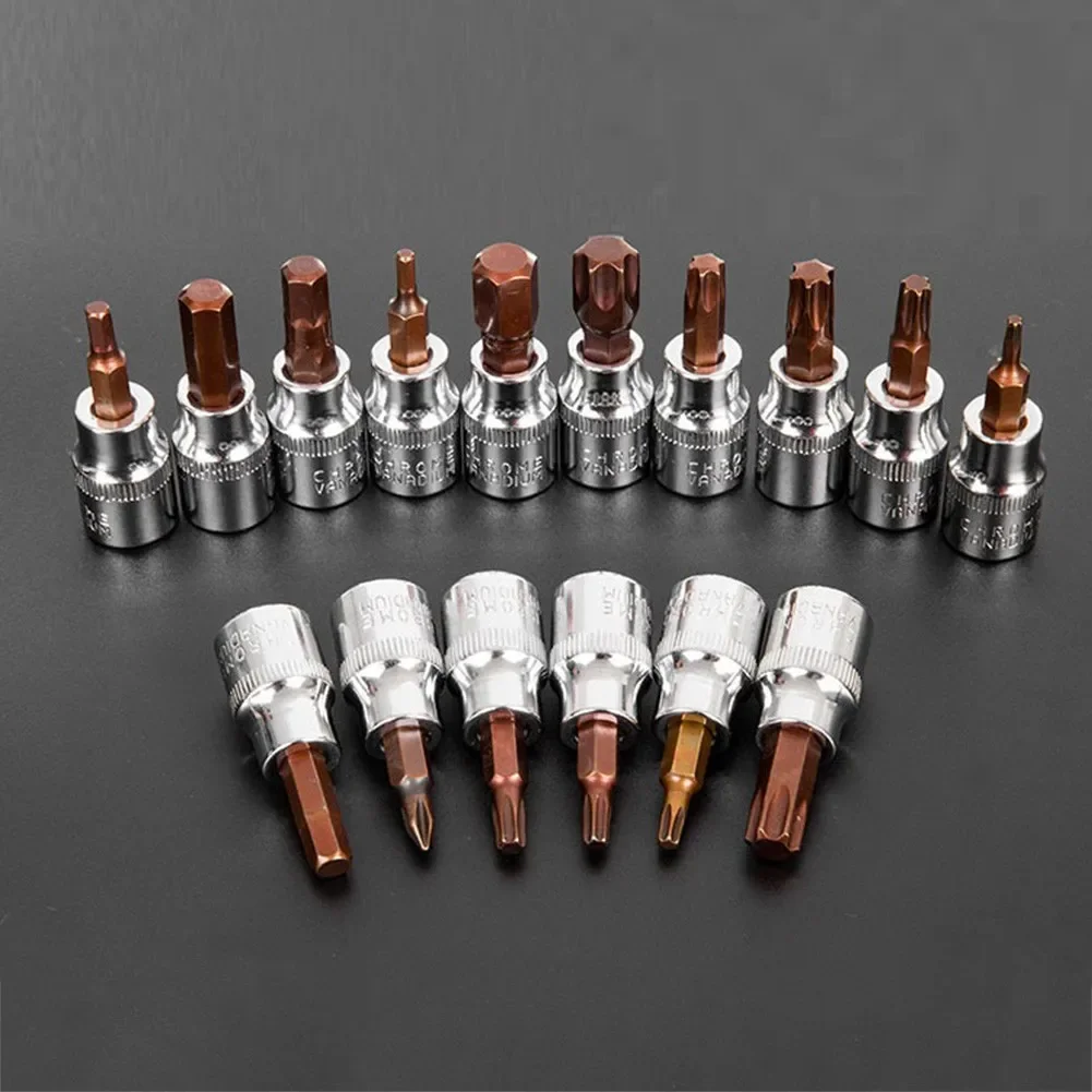 New High Quality Practical Drive Bit Socket H3-H10 3/8 Inch 47mm Hex Socket Bit Screw Driver Socket Screwdriver Bit