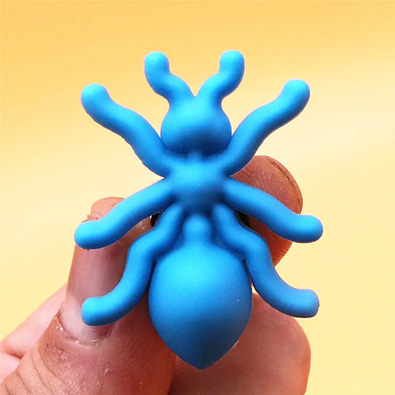 جذاب حذاء من كلوريد البولي فينيل على شكل نملة لطيف ، إكسسوارات أصلية ، أزرق ، وردي ، برتقالي ، أصفر ، أخضر ، قباقيب نمل ، بنطلون جينز ، مشبك زخارف علوية ، 1! #4