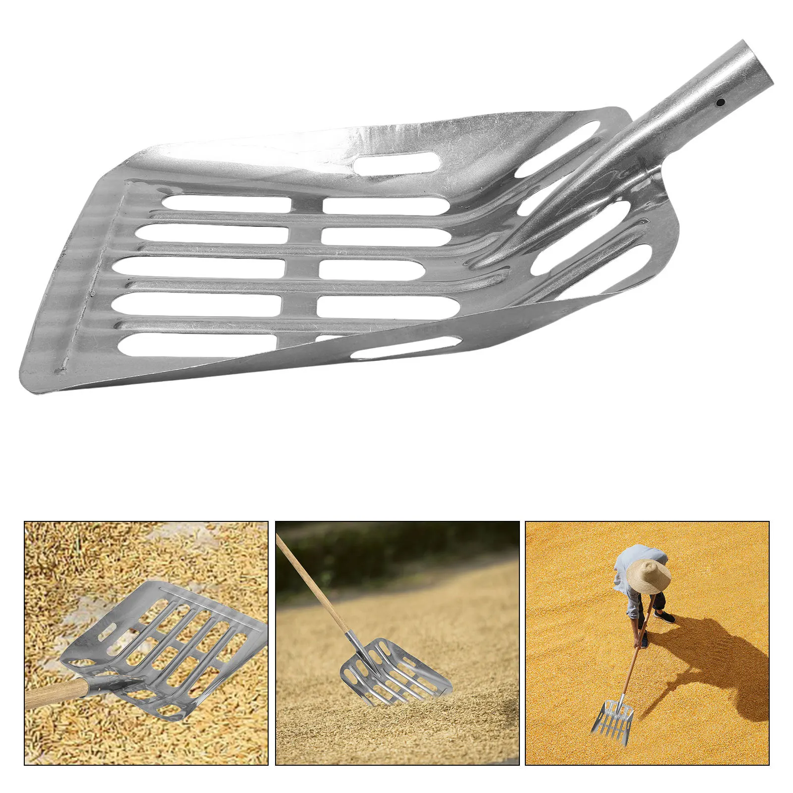 

Portable Lightweight Farm Corn Shovel Sturdy Maize Spade Multi-Use Shovel for Household Planting Garden Transplanting