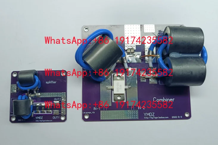 HF Shortwave Power Splitter Combine RF Power Distribution Synthesizer For Ham Radio Power Amplifier Signal Splitter Combiner Kit