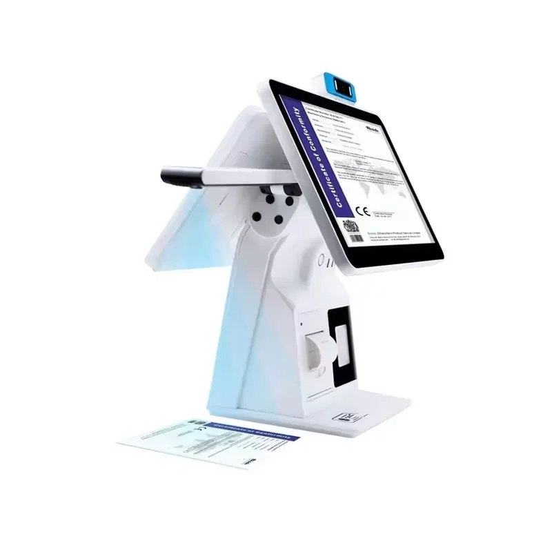 15 Inch Desktop PC Single and Double Retail POS Touch Screen Monitor All in One with Windows Android