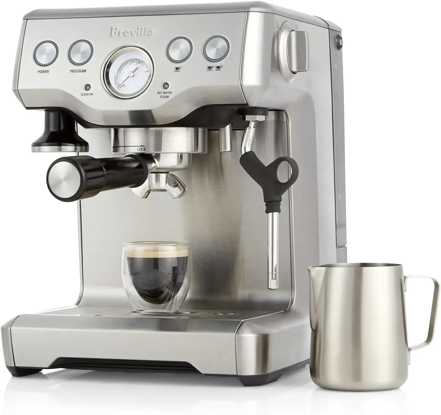 Breville Infuser Espresso Machine BES840XL, Brushed Stainless Steel