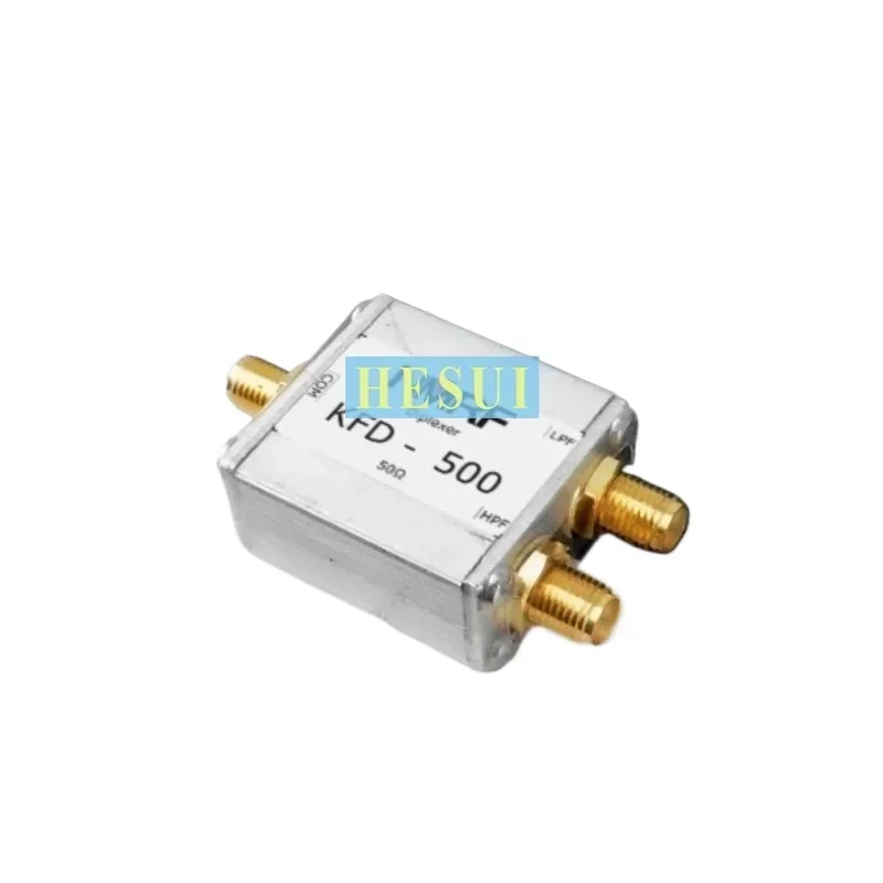 

DC- 70MHz low pass filter LPF & 400MHz high pass filter HPF RF Diplexer filter Module board CNC Al shield shelling Compact size