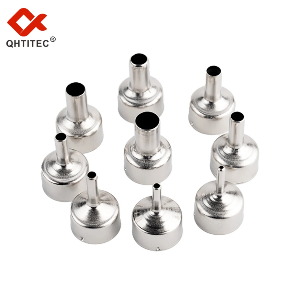 JCD hot air gun welding nozzle stainless steel nozzle 8858 858D 8898 8908 8206 hot air gun nozzle new 9pcs/8pcs nozzles