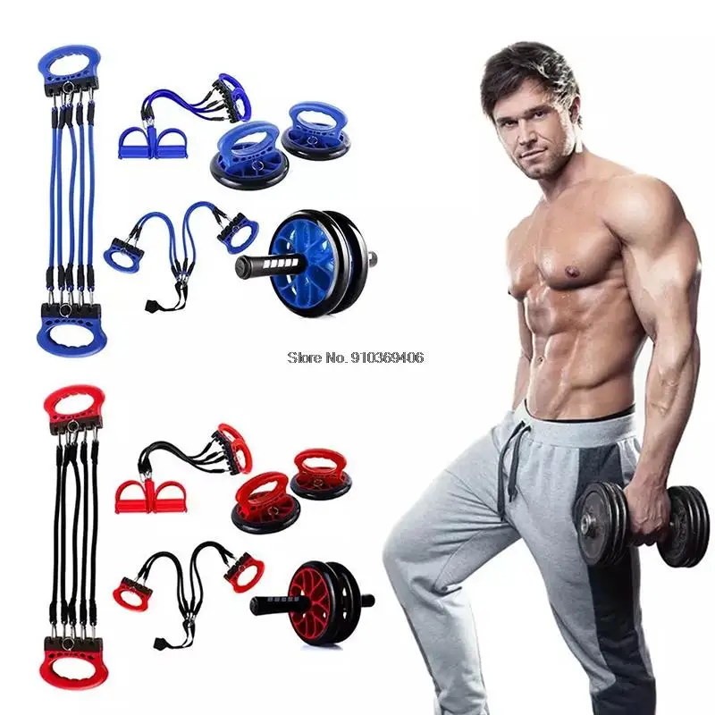 5-em-1-combinacao-de-equipamentos-de-fitness-conjunto-de-treinamento-multifuncional-musculos-do-peito-abdomen-roda-abdominal-pull-ups-push-ups