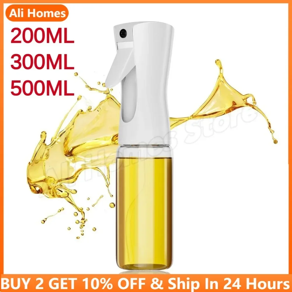 200/300/500ML Spray for Olive Oil Spray Oil Sprayer Kitchen Nebulizer Dispenser BBQ Cooking Olive Diffuser Airfryer Oil Sprayer