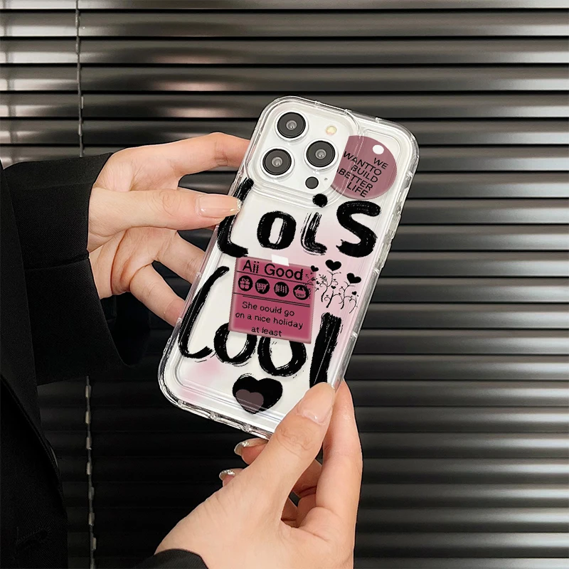 J2322 Fall Prevention Cushion Type For Samsung Galaxy S23 S22 S21 S20 Plus Note 10 20 Ultra Case DIY Soft TPU Cover