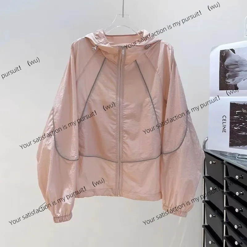 Ropa de protección solar transpirable para mujer, abrigo fino de verano, nueva ropa holgada y versátil para mujer
