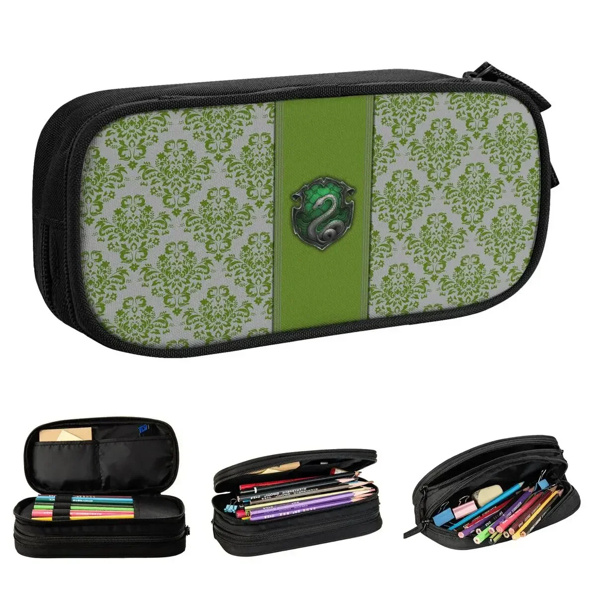 

Fun Wizard Pencil Cases Magic Pencil Box Pen Holder Kids Big Capacity Bag Students School Zipper Stationery