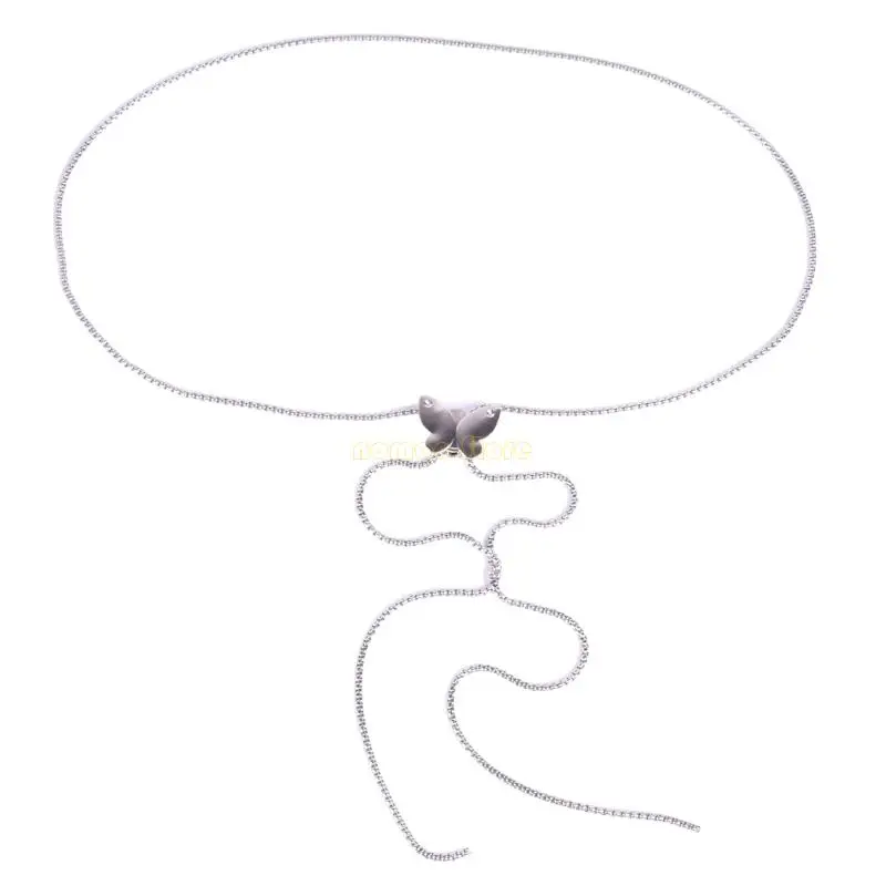 31BF trang sức cơ thể kim loại được tô điểm với chuỗi cơ thể có thể tháo rời cho phụ nữ