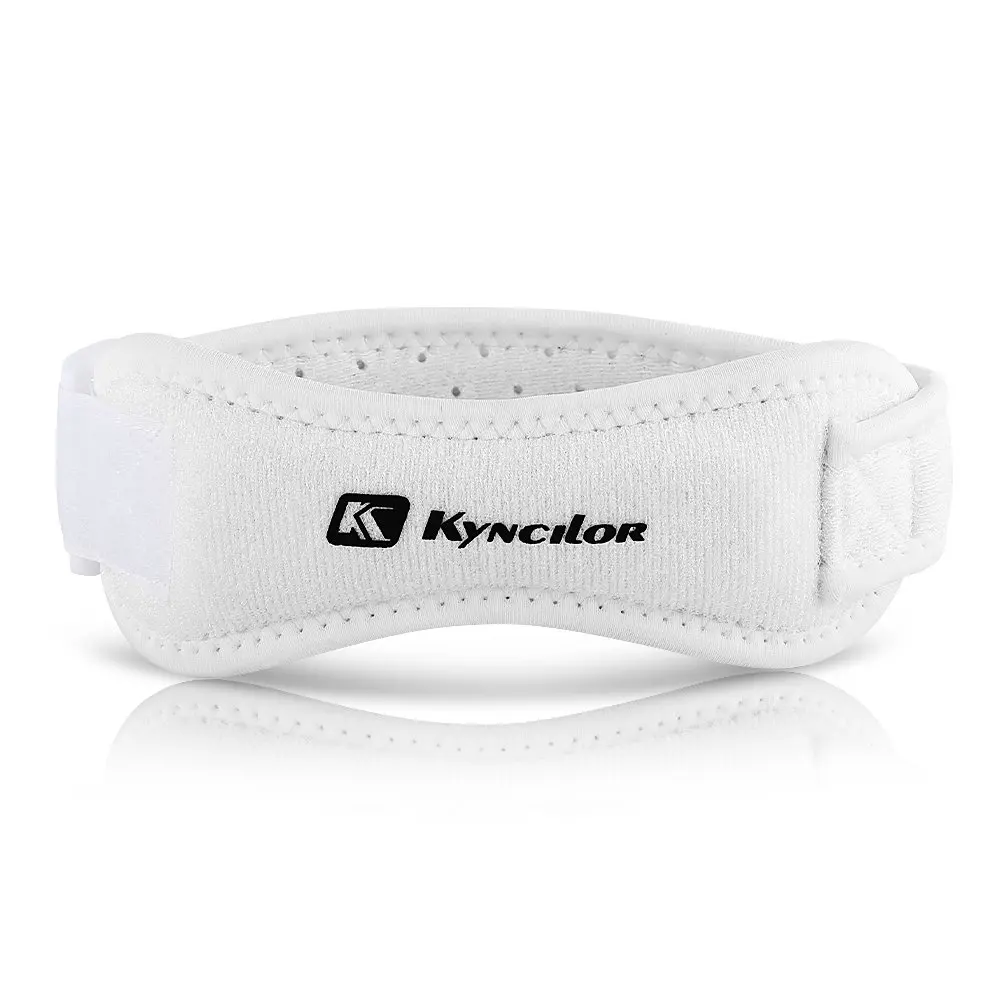 1-delige knie patellapees kniesteun strape brace verstelbare schokabsorptie compressie kniebeschermer mouw voor basketbal