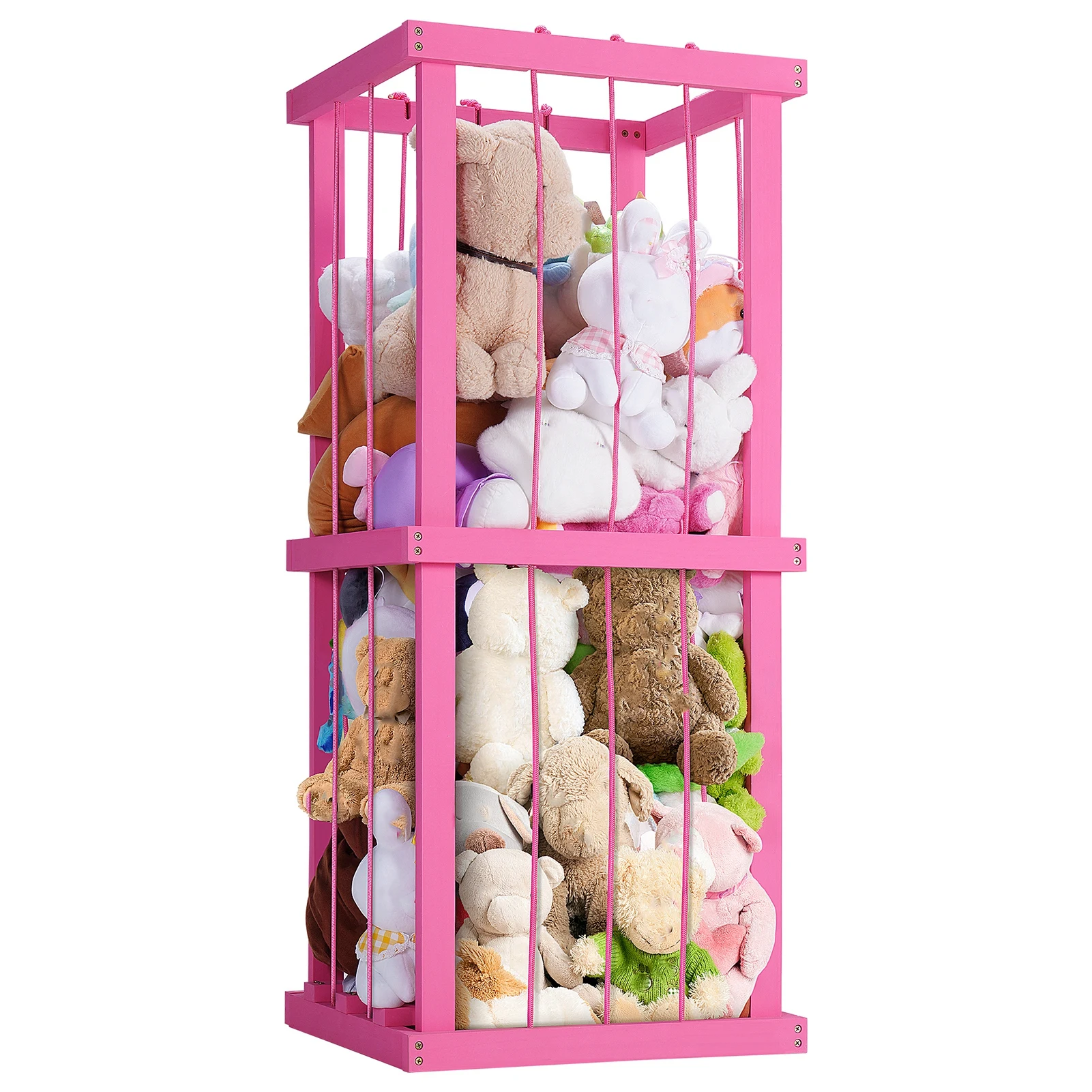 

Plush Doll Storage Rack Plush Toy Stuffed Animal Storage Rack Nursery Storage Shelf Home Wall Art Decor