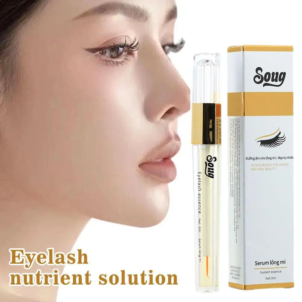 Soug Norishing Eyelash Growth Liquid Eyelashes Rapid Curl Serum Lengthening Lash Eye Treatment Growth Lengthen Serum Thicke Q7E1