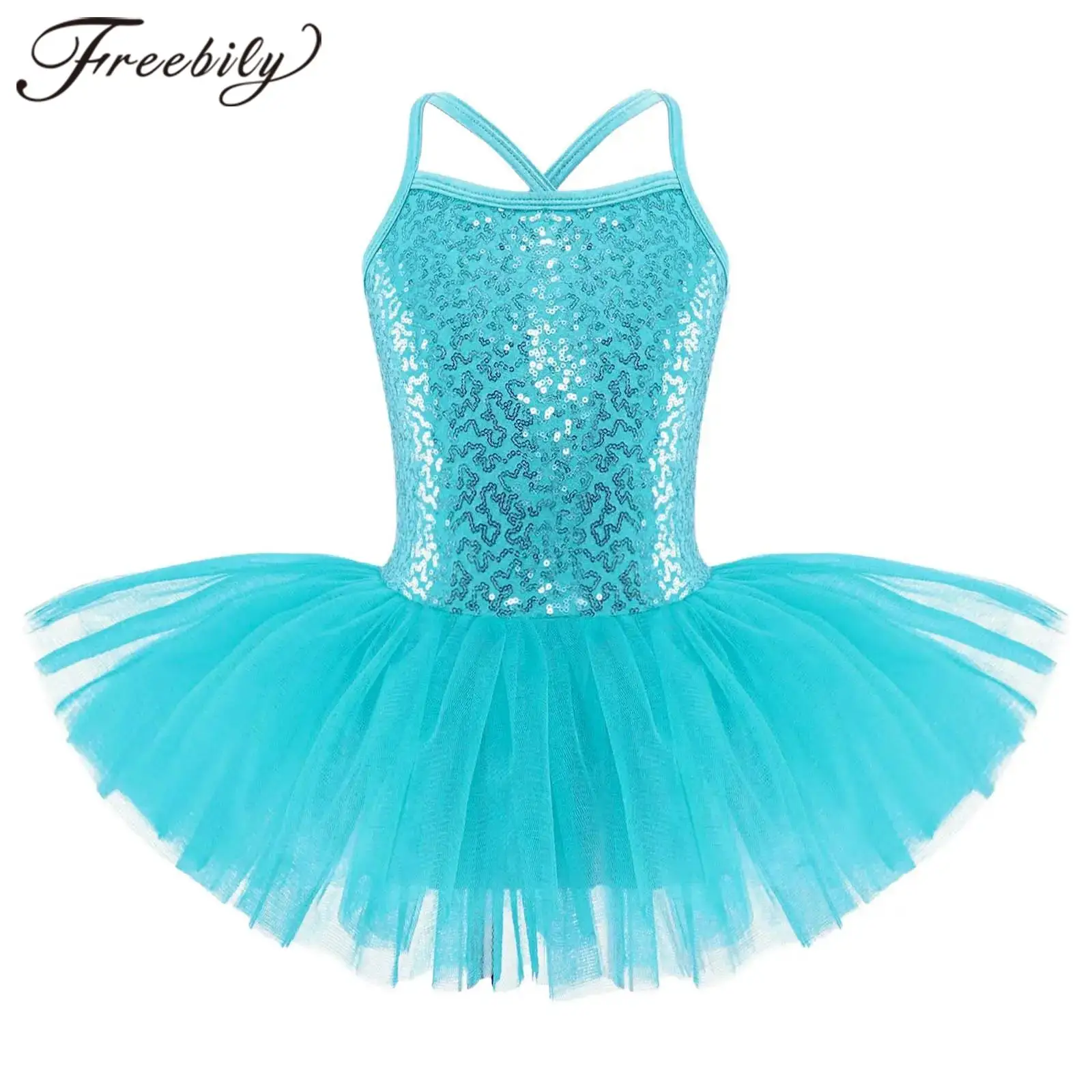 

Girls Ballet Dress Kids Baby Children Tutu Dress Tulle Dancewear Gymnastcs Leotard for Girl Ballerina Fairy Party Costumes 2-12Y