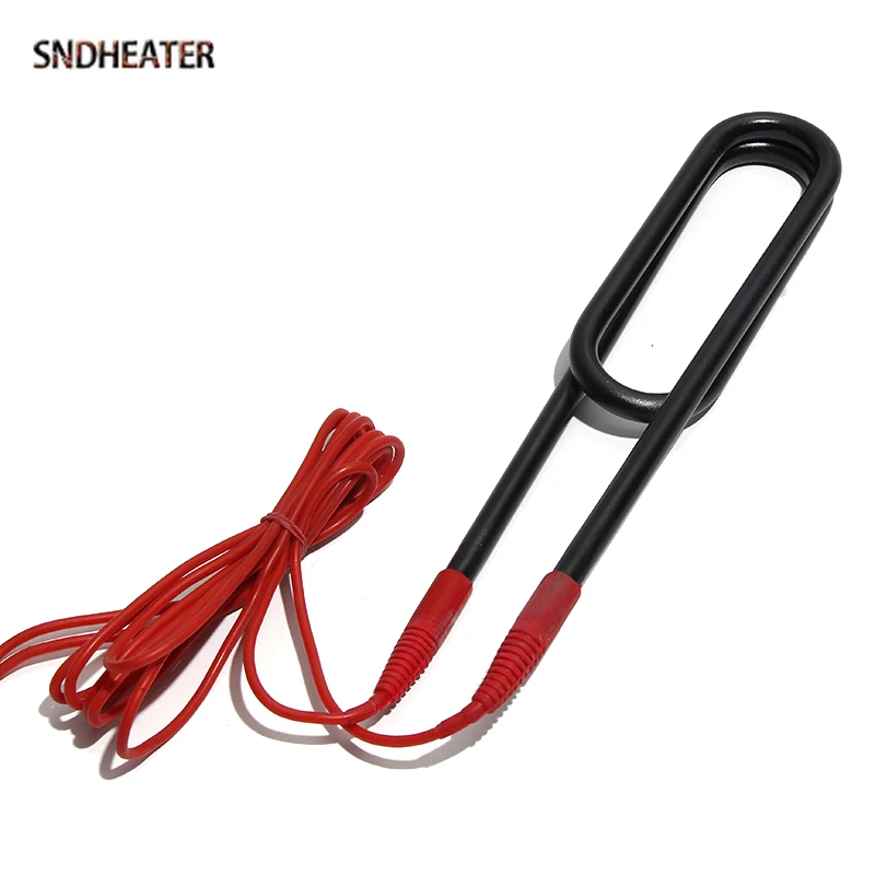 SNDHEATER 340mm U Water Heating Element 220/380V Electric Solar Induction Heat Tube with Red Wire 3KW/4KW for Service Reservoir