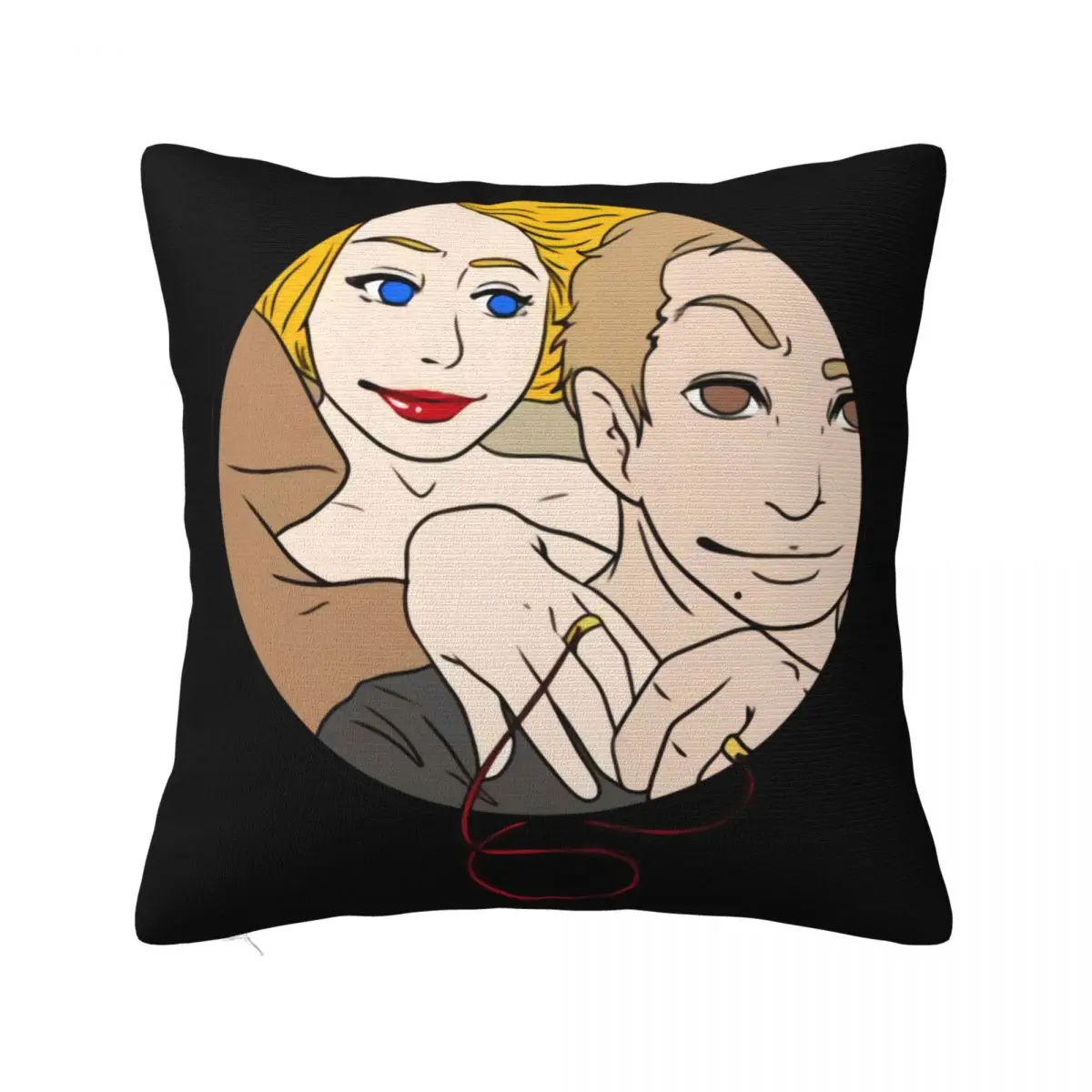 Personalized Cuckolding Cuckold Pervert Husband Chastity Wife S'5Xl Cool Comics Harajuk 1 Pillow Case