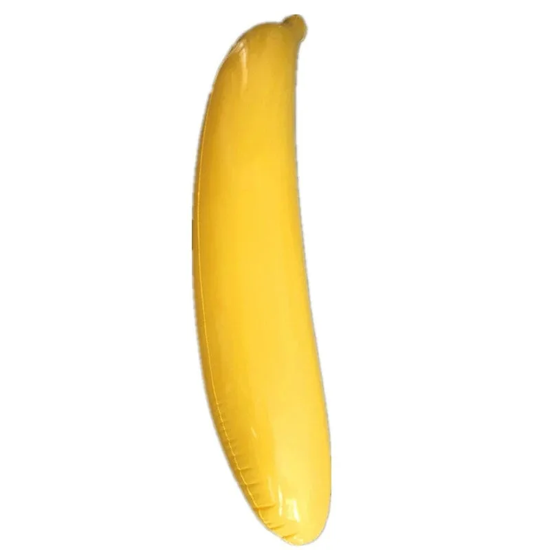 Juguetes inflables de plátano de simulación, piscina de PVC, juguete de agua para playa, modelo inflable de fruta de dibujos animados para niños y adultos, decoración de fiesta y Bar