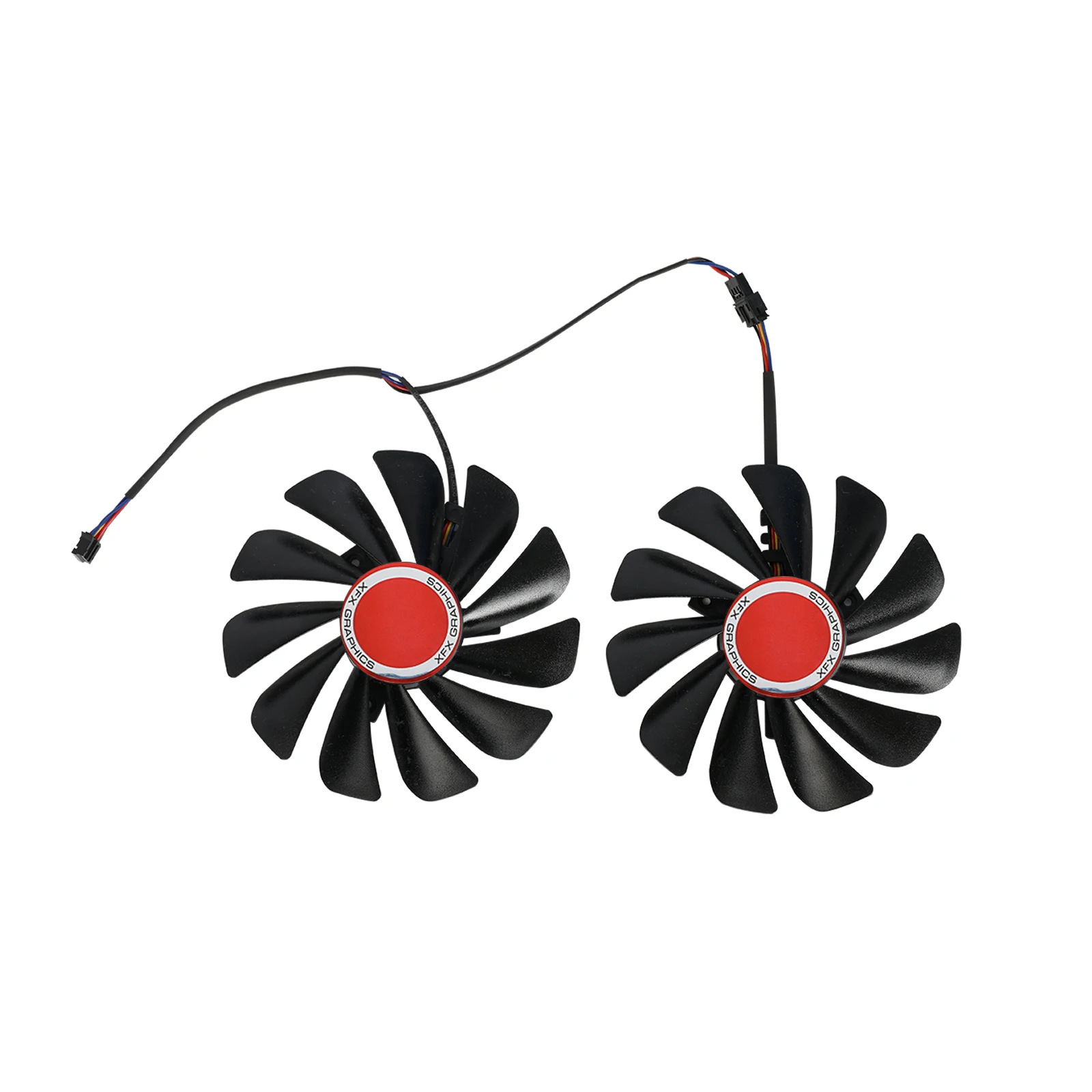 95mm FDC10U12S9-C 4pin cooler fan substituir para xfx radeon rx 570 580 590 4g vega 56 64 rx580 placa gráfica fãs cf1010u12s