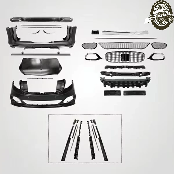 New Hot Selling Full Bodykit for Mercedes-Benz V-Class Metris Vito W447 Maybach Style Front/Rear Bumper Grille Upgrade