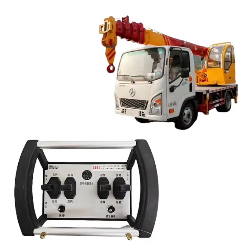 

Crane And Hoist Radio Remote Controls Enable The Easy Operation From A Safe Distance IP68 Waterproof Accelerator Function