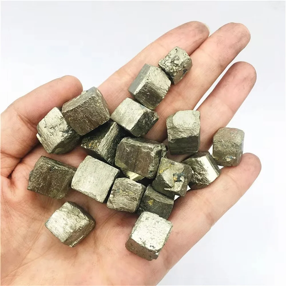 Natural Pyrite Chalcopyrite Rough Rock Mineral Crystal Specimen Teaching Ornamenta Ore Ornaments Stone